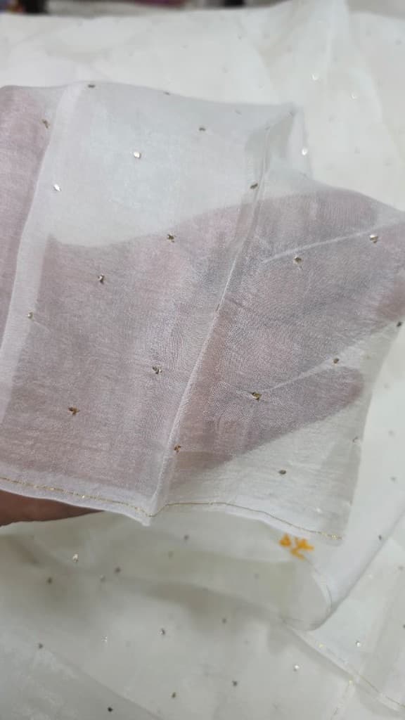 Tussar Silk Badla