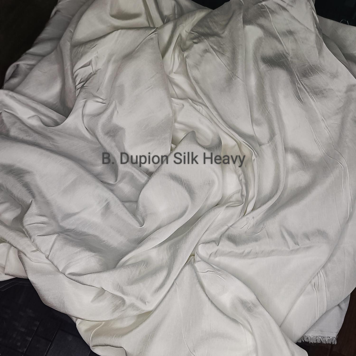 <b>B. DUPION SILK HEAVY</b>