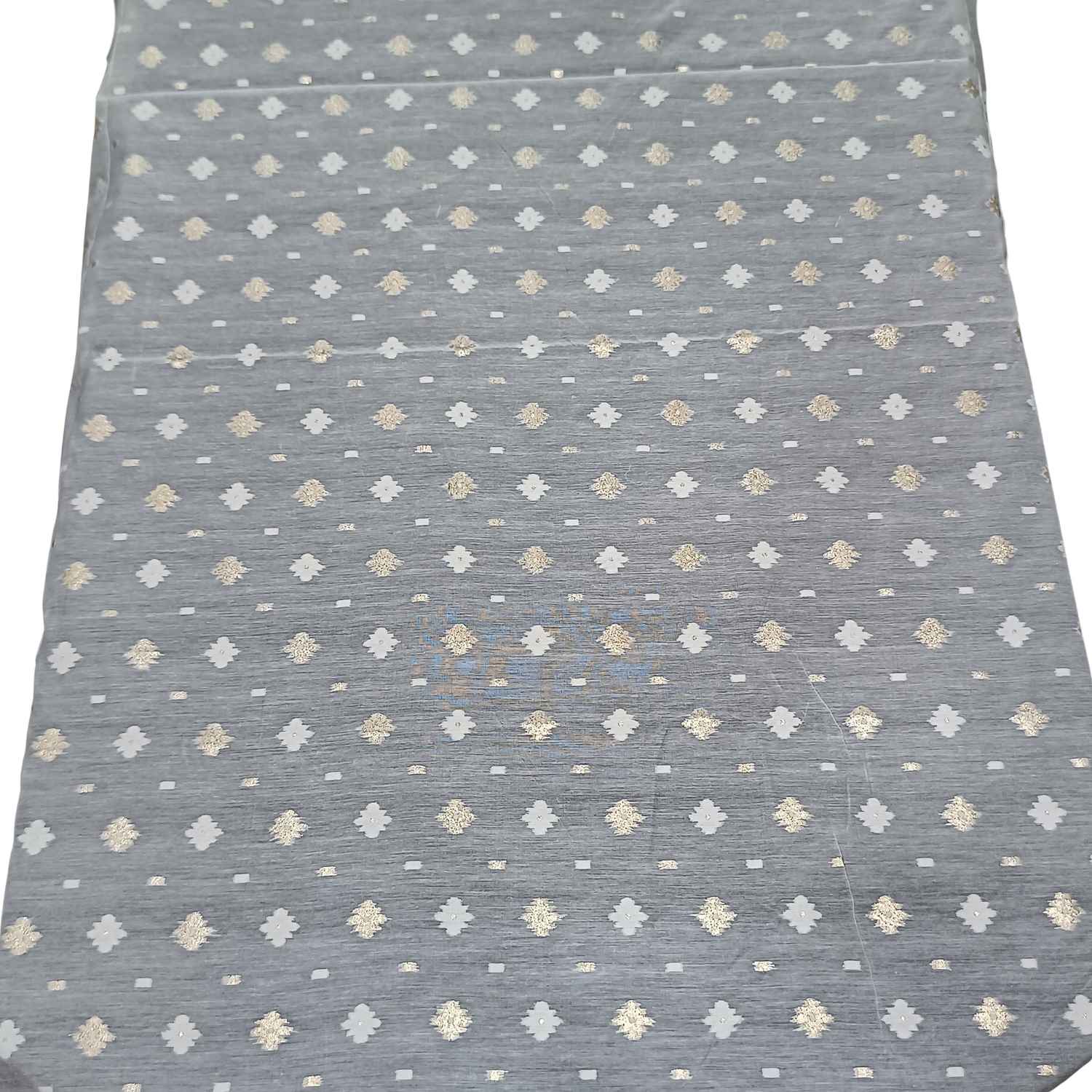<b>Pure Chanderi Jari-Jacquard Fabric | 44 Inch Width</b>