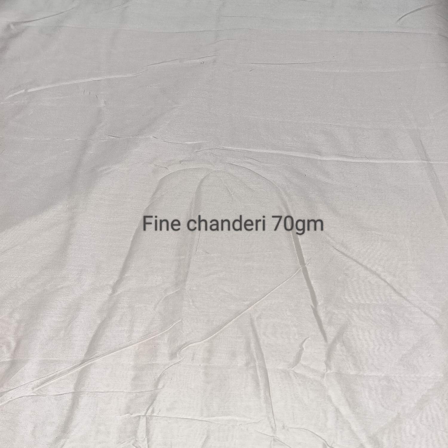 <b>Fine Chanderi 70gm(Cream) </b>