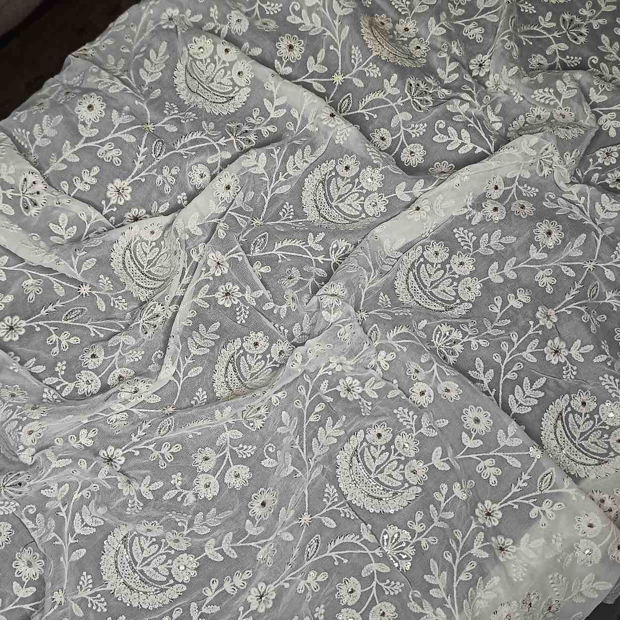 <b>GEORGETTE EMBROIDERY FD490</b>