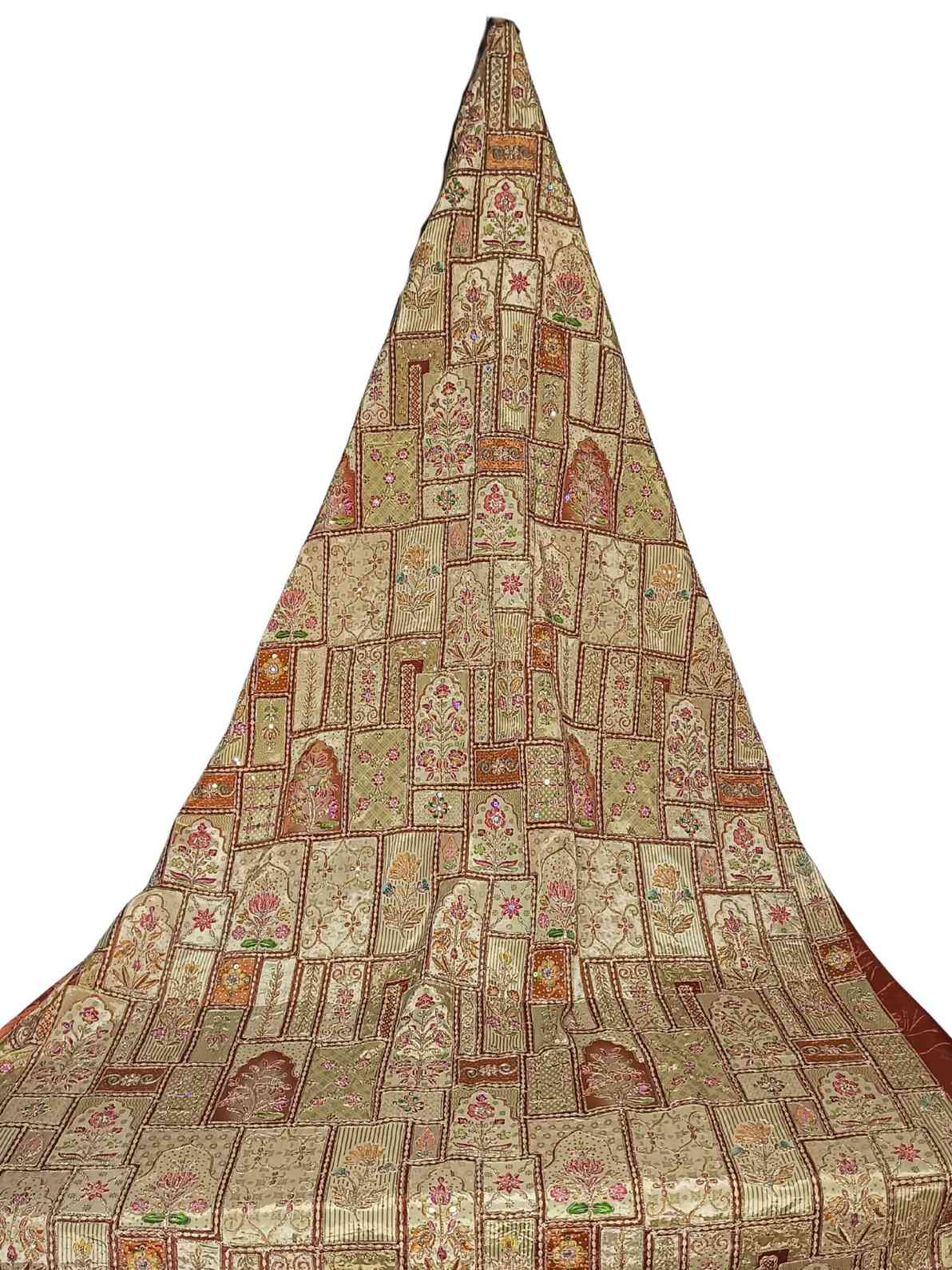 <b>Natural Crepe Position Print Dsg.no-P.116 Cream</b>