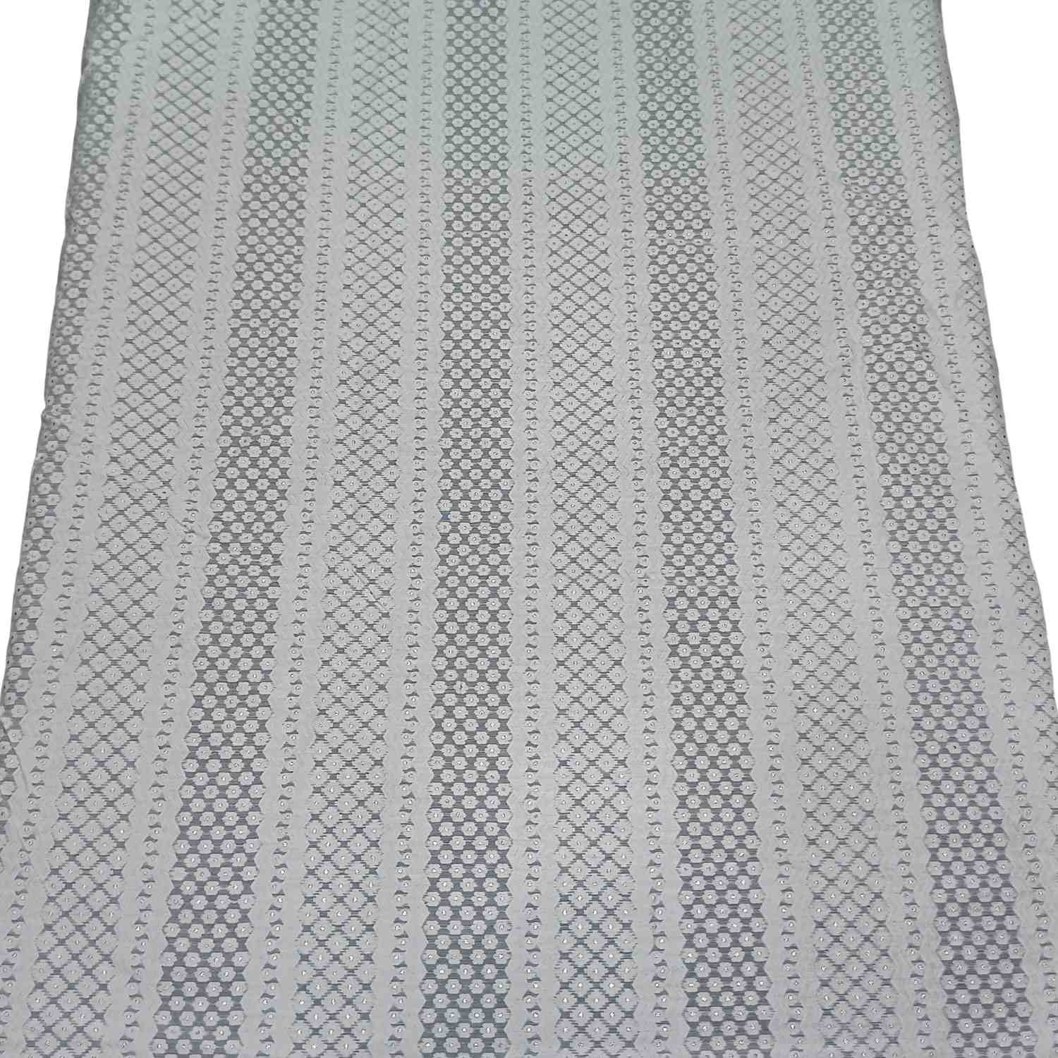 <b>Pure Chanderi Jari-Jacquard Fabric | 44 Inch Width</b>