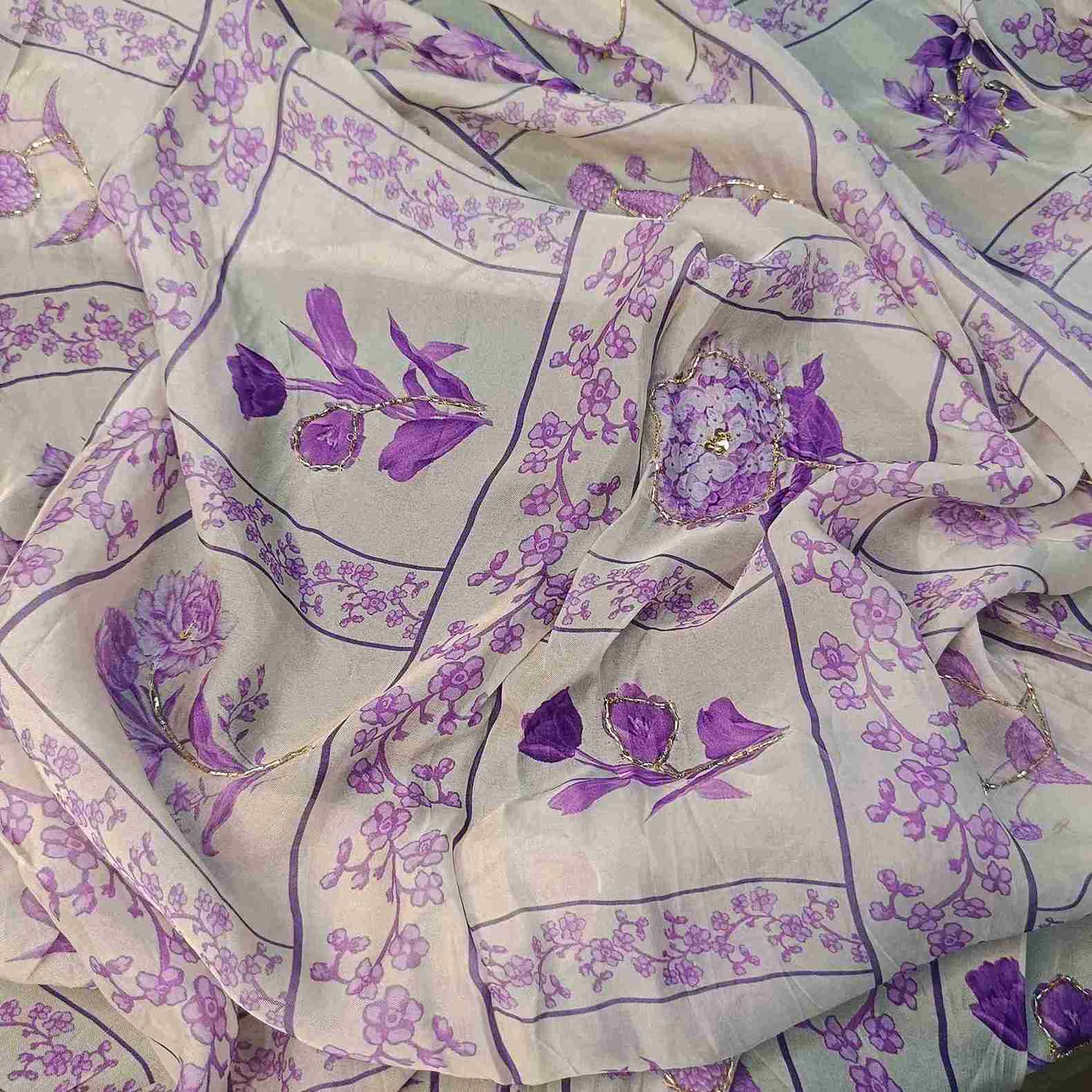 <b>Floral Print Handwork</b>