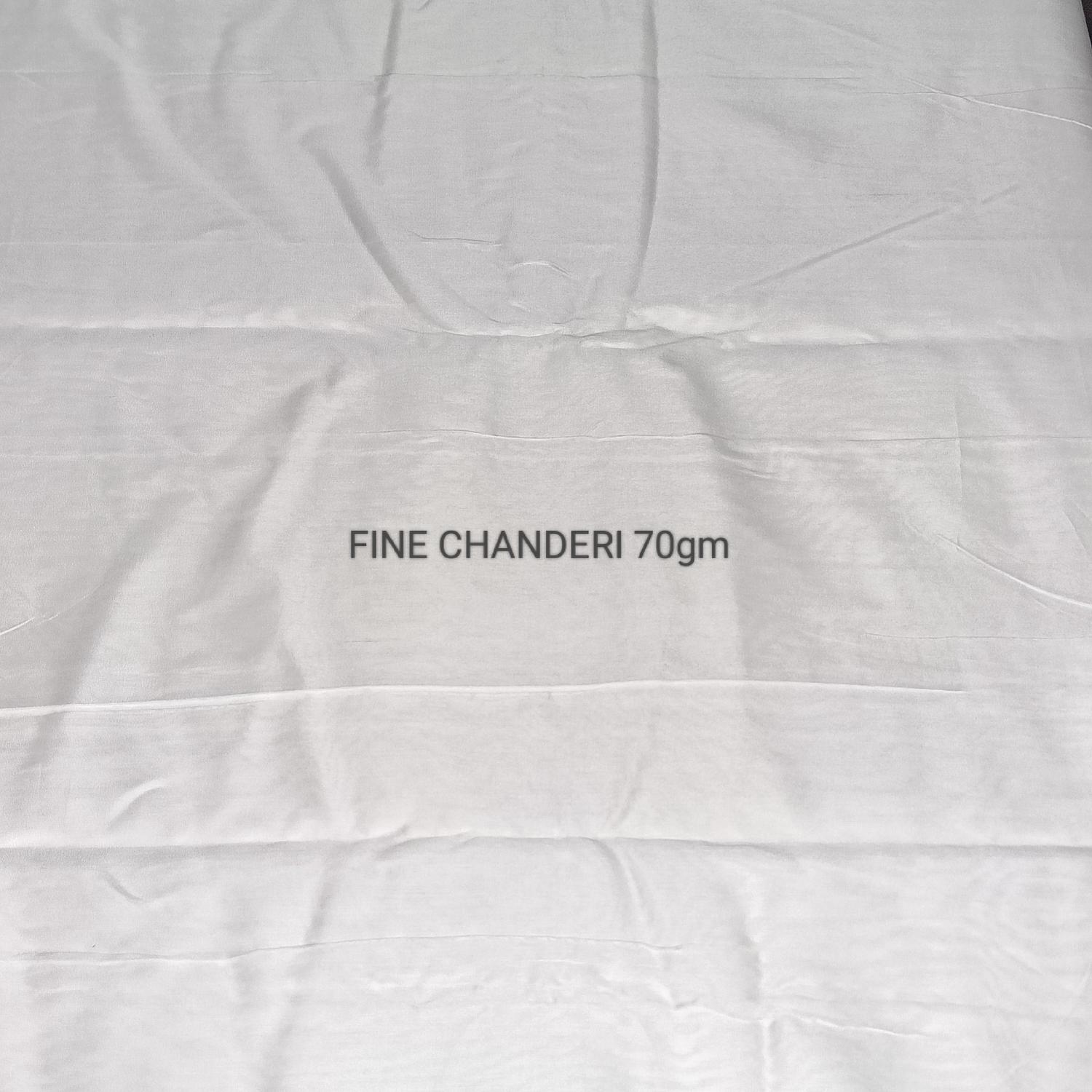 <b>Fine Chanderi 70gm(White) </b>