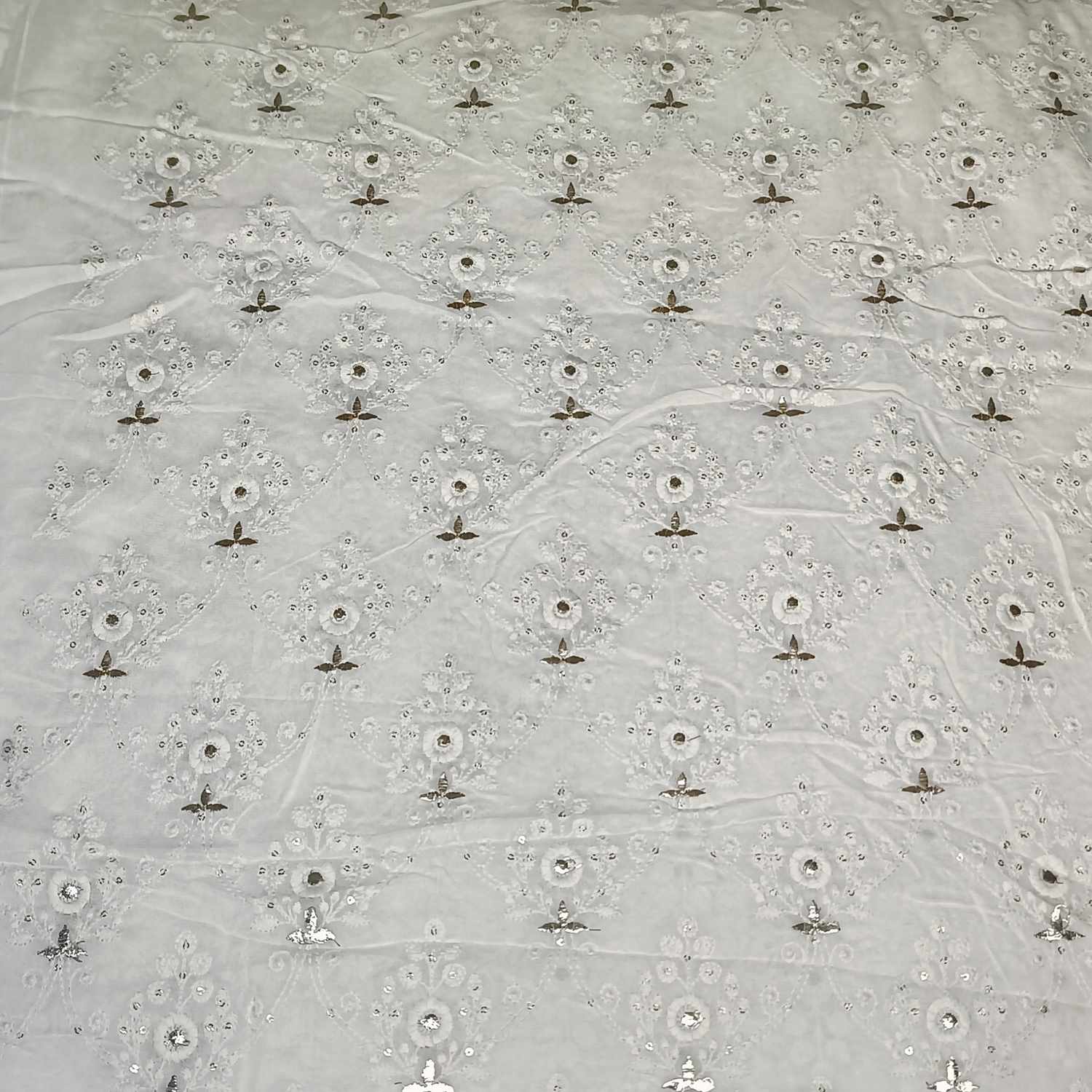 <b>GEORGETTE EMBROIDERY FD485</b>