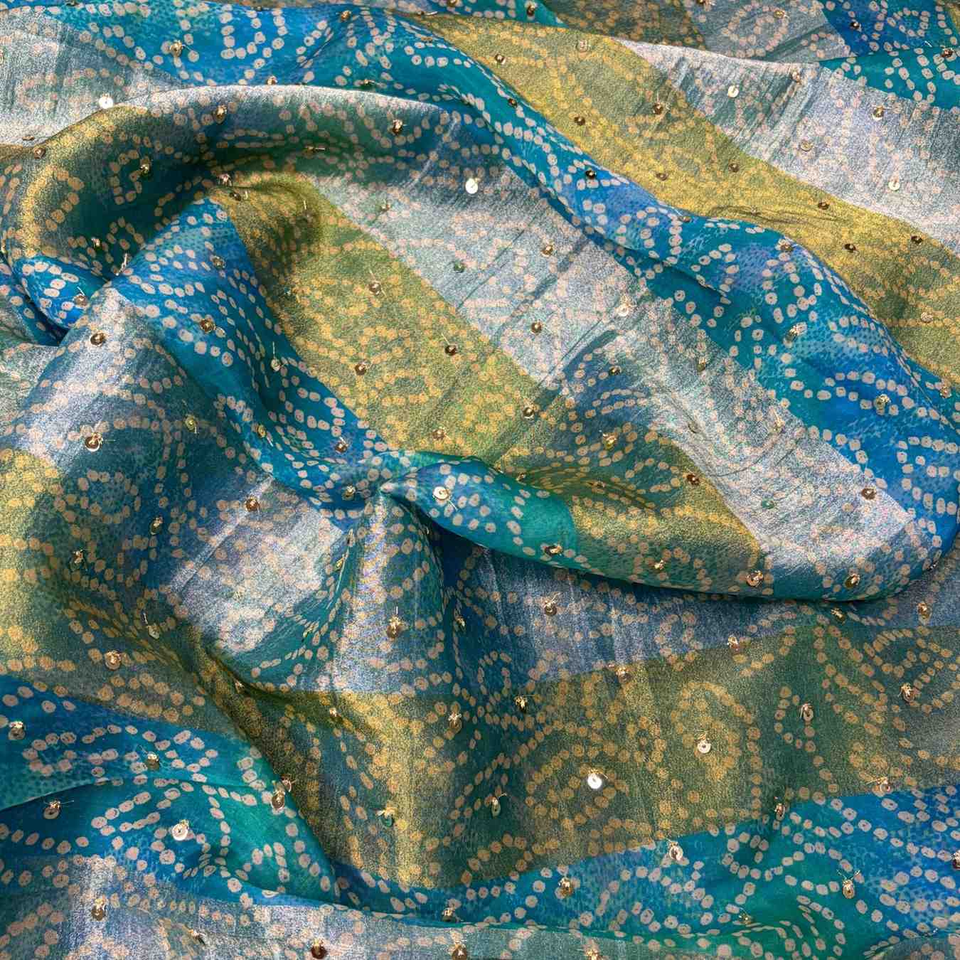 <b>Org. Badhani Print (SxG) Patta</b>