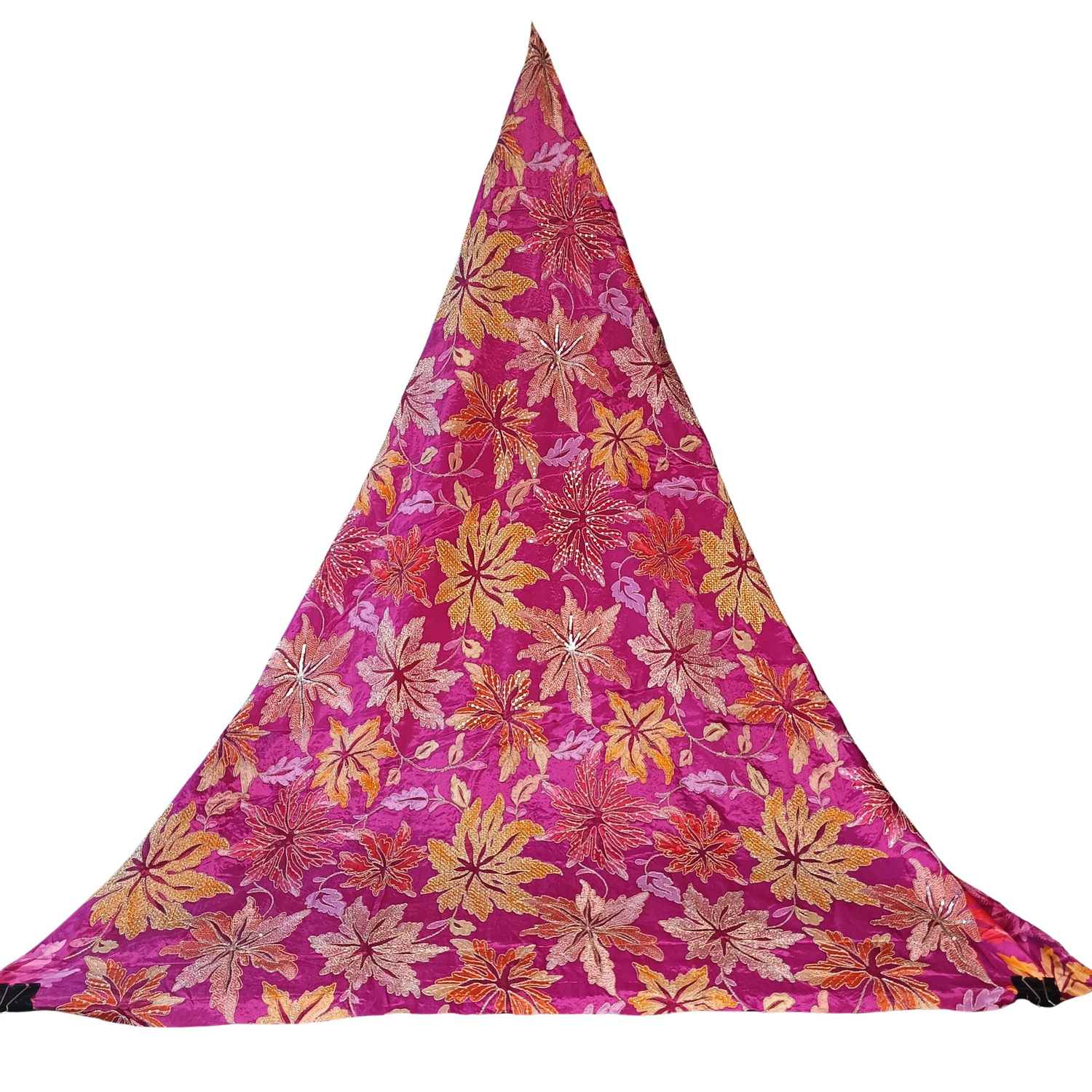 <b>Natural Crepe Position Print Fabric S.A. 19028 Pink</b>
