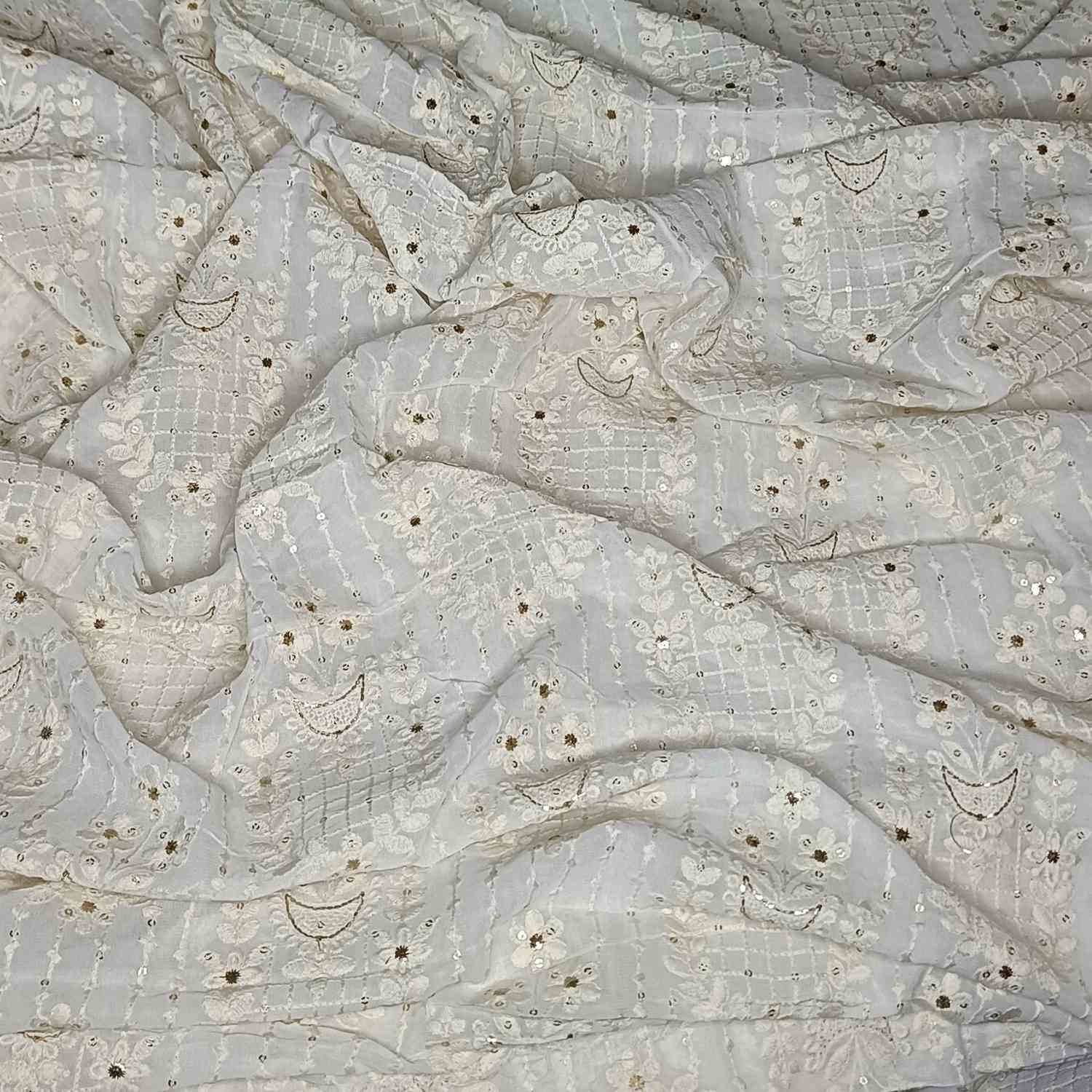 <b>GEORGETTE EMBROIDERY FD487</b>