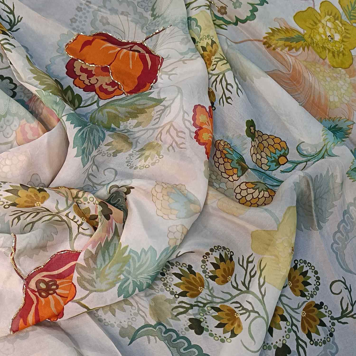 <b>Floral Print Handwork</b>