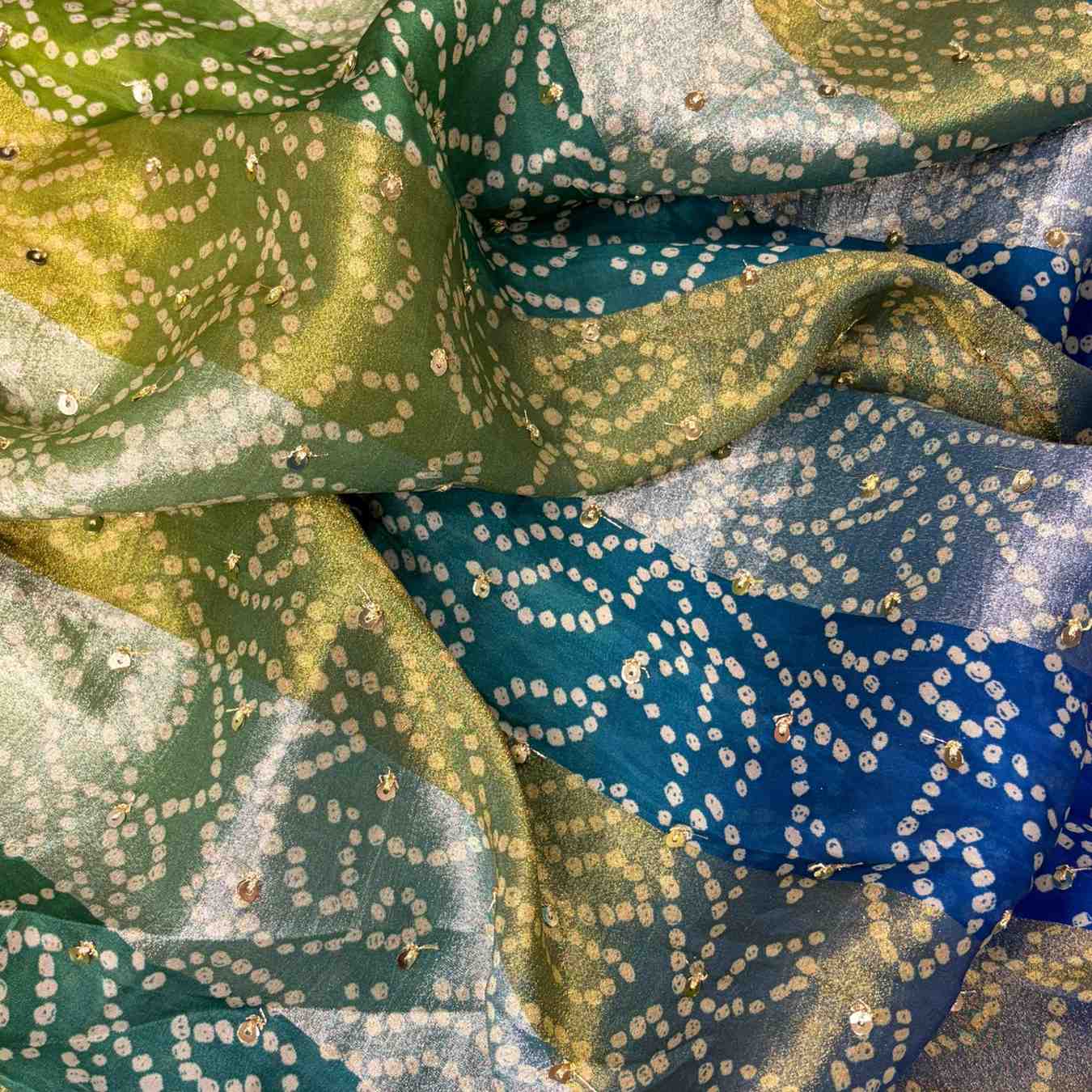 <b>Org. Badhani Print (SxG) Patta</b>