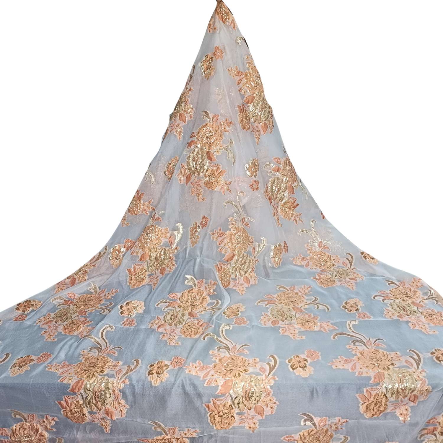 <b>Lama Lurix Motives Fabric Peach orange</b>