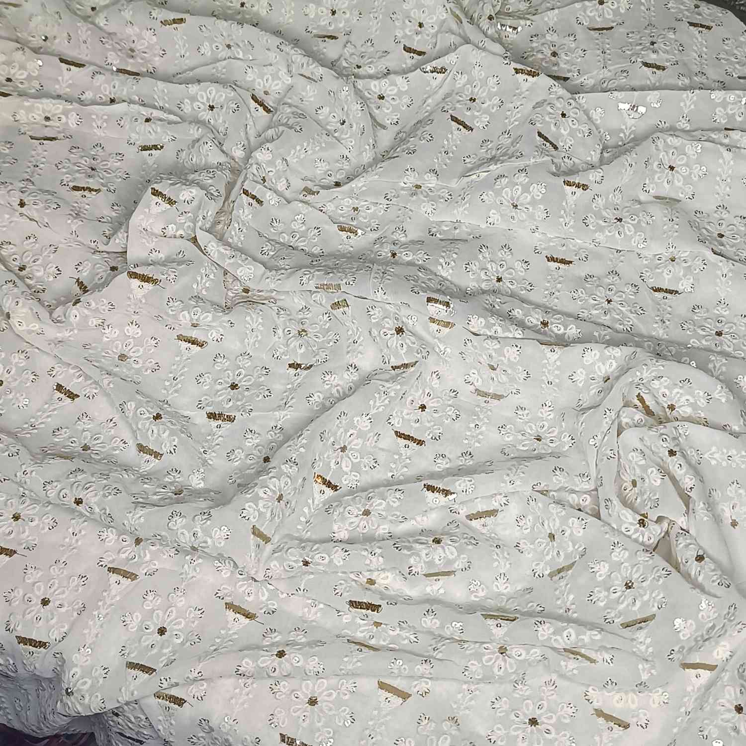 <b>GEORGETTE EMBROIDERY FD489</b>